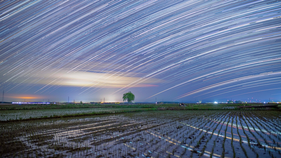 星空相冊(cè)丨“星禾”有約，初夏“黑土糧倉”鋪展稻田星光畫卷