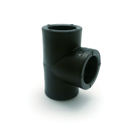 PE hot melting socket/ Equal tee