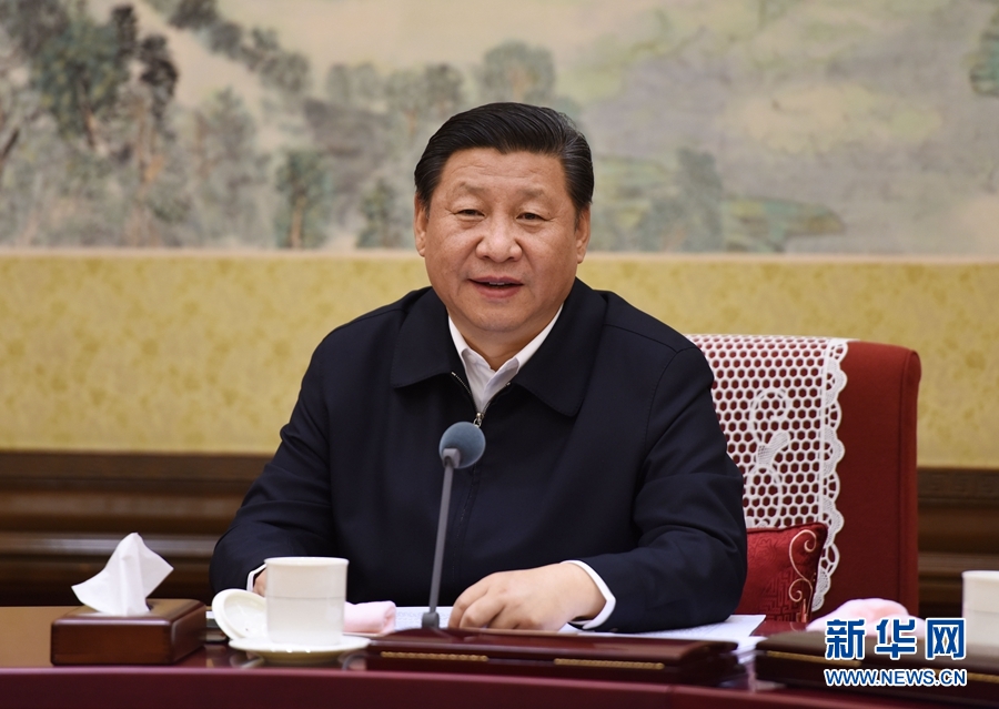 12月28日至29日，中共中央政治局召開專題民主生活會(huì)，對(duì)照檢查踐行“三嚴(yán)三實(shí)”情況，討論研究加強(qiáng)黨風(fēng)廉政建設(shè)措施。中共中央總書記習(xí)近平主持會(huì)議并發(fā)表重要講話。新華社記者 李學(xué)仁 攝 