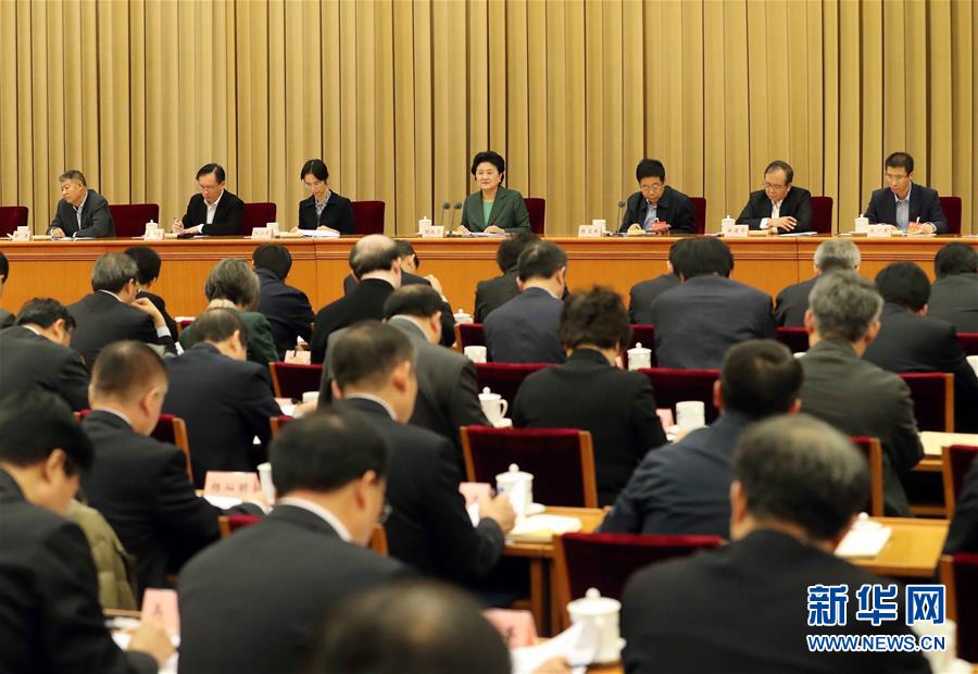 12月9日，中共中央政治局委員、國(guó)務(wù)院副總理劉延?xùn)|在北京出席教育部直屬高校工作咨詢委員會(huì)第26次全體會(huì)議并講話。 新華社記者劉衛(wèi)兵攝