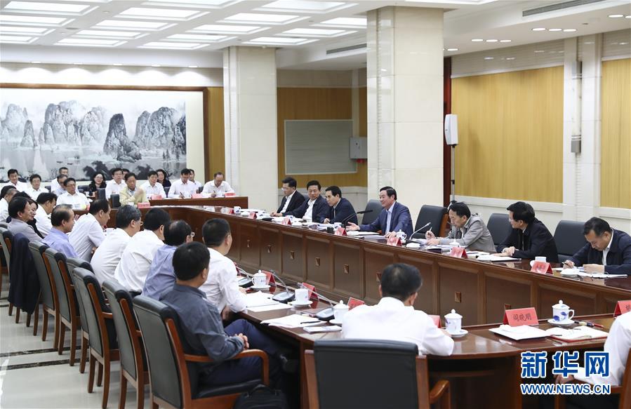 9月21日，中宣部在北京召開中央媒體駐外機構外宣工作座談會。中共中央政治局委員、中央書記處書記、中宣部部長劉奇葆出席座談會并講話。新華社記者 謝環(huán)馳 攝 