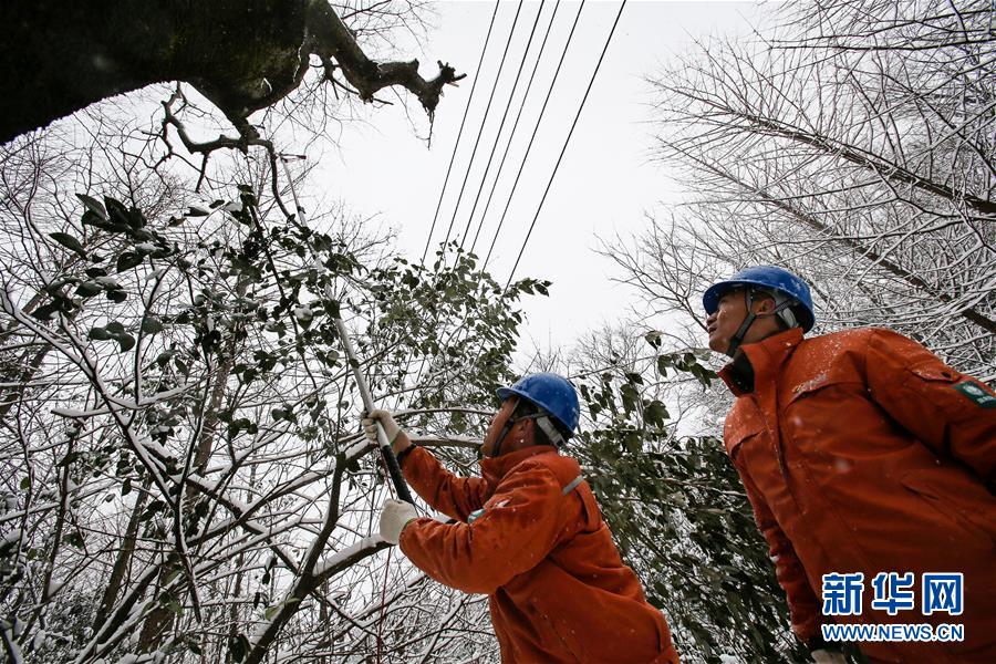 （新華全媒頭條）（8）雨雪冰凍中，他們奮力前行——基層黨員干群抗擊冰雪災害紀實
