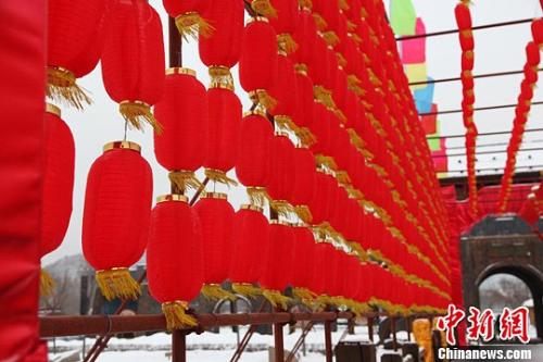 資料圖：年味兒濃郁。蒼雁 攝