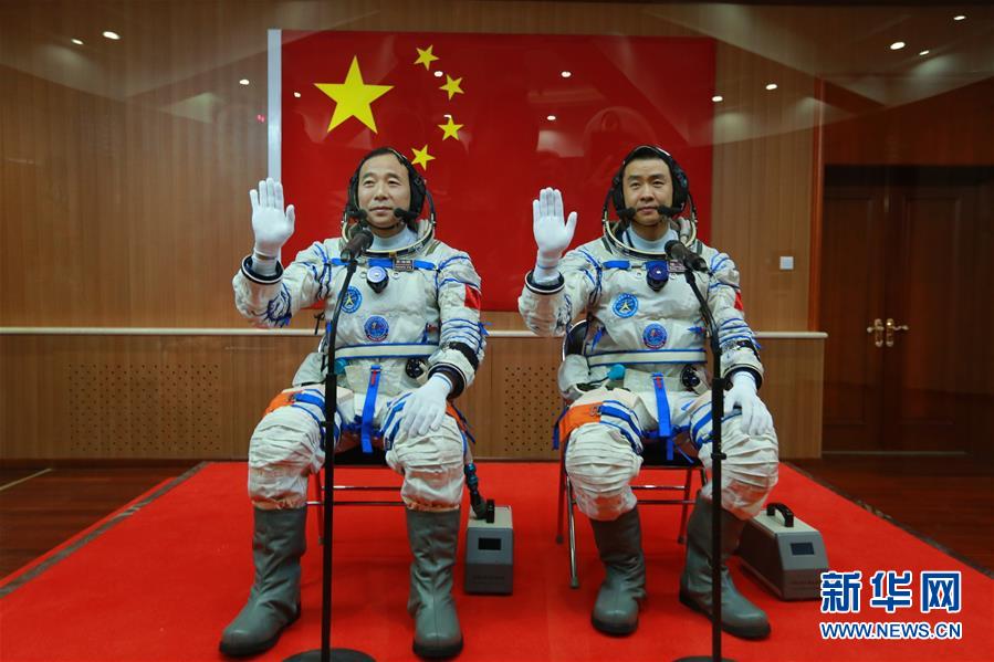 （改革先鋒風采·圖文互動）（1）航天員景海鵬：“我非?？释偕弦淮翁?rdquo; 