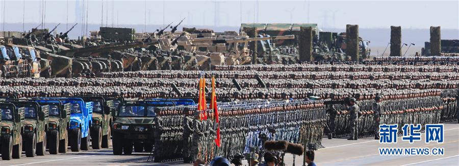 （新華全媒頭條·強軍思想引領(lǐng)新征程·圖文互動）（7）那一刻，我們光榮接受檢閱