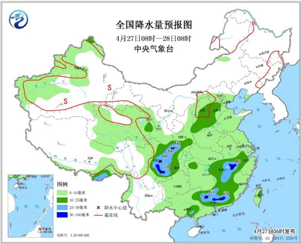 周末雨不休！南北方同迎大范圍降水