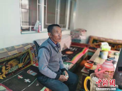 圖為黨確桑布。 謝藝觀 攝
