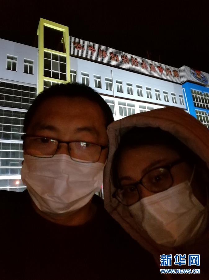 （一線抗疫群英譜·圖文互動(dòng)）（3）山西檢測(cè)員伉儷：疫情不退，決不放松