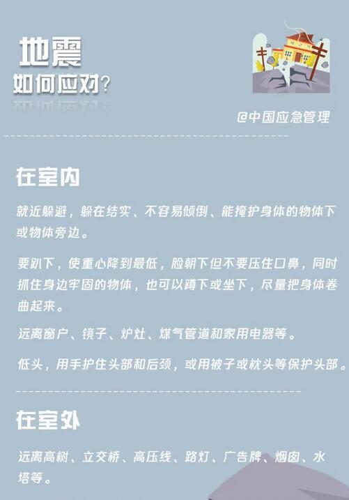 地震如何應(yīng)對(duì)？