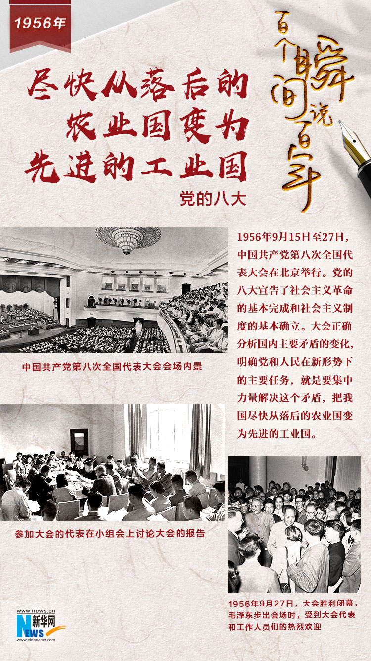 1956，盡快從落后的農(nóng)業(yè)國(guó)變?yōu)橄冗M(jìn)的工業(yè)國(guó)