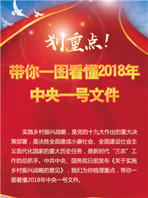 劃重點(diǎn)！帶你一圖看懂2018年中央一號(hào)文件