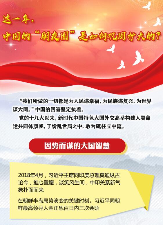 這一年，中國的“朋友圈”是如何鞏固擴大的？