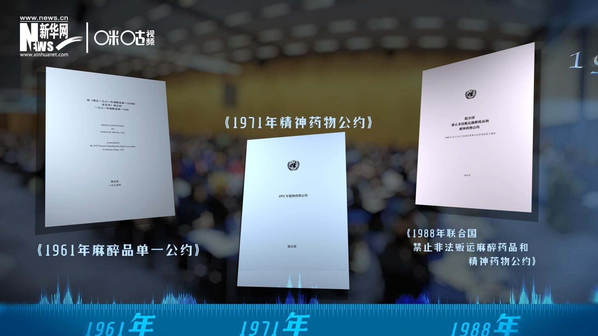 當(dāng)前國際社會所共同遵循的三大國際禁毒公約，分別在1961年、1971年和1988年 由聯(lián)合國牽頭締結(jié)。