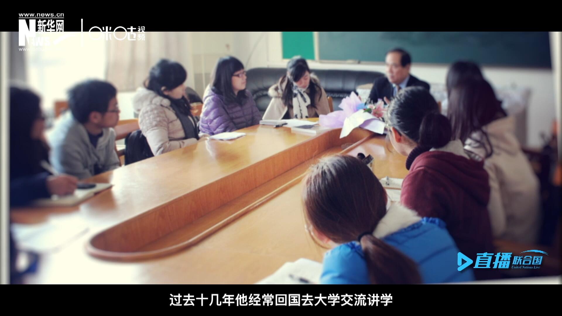 過去十幾年陳峰經(jīng)常回國去大學(xué)交流講學(xué)，給年輕人分享他學(xué)習(xí)、工作和生活的故事。
