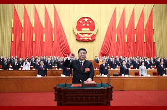 習(xí)近平當(dāng)選國(guó)家主席、中央軍委主席