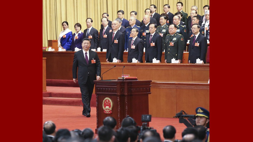 習(xí)近平當(dāng)選國(guó)家主席、中央軍委主席