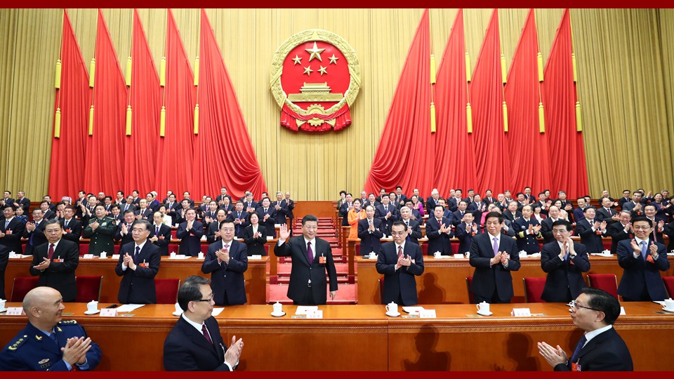 習(xí)近平當(dāng)選國(guó)家主席、中央軍委主席