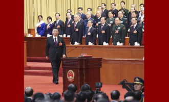 習(xí)近平當(dāng)選國(guó)家主席、中央軍委主席