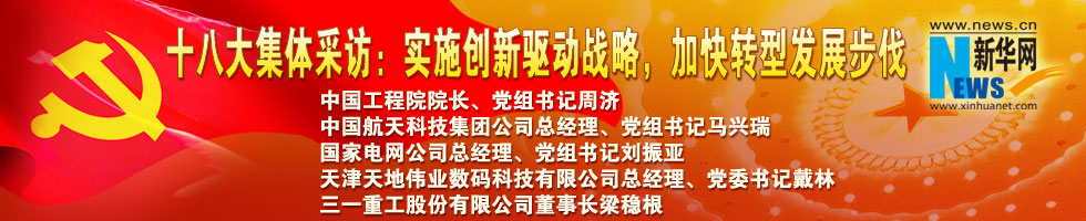 十八大集體采訪：實施創(chuàng)新驅動戰(zhàn)略，加快轉型發(fā)展步伐
