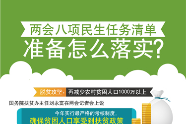 圖表：兩會八項民生任務(wù)清單準(zhǔn)備怎么落實？