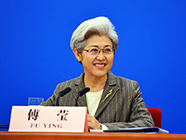 十二屆全國人大三次會(huì)議副秘書長、發(fā)言人傅瑩