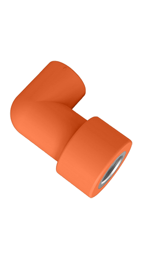 PP-R 橙優(yōu)/家電保護(hù)內(nèi)螺紋 90°彎頭（6cm）