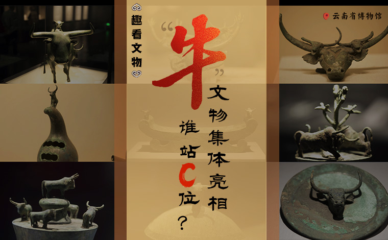 【趣看文物】“牛”文物集體亮相，誰站C位？