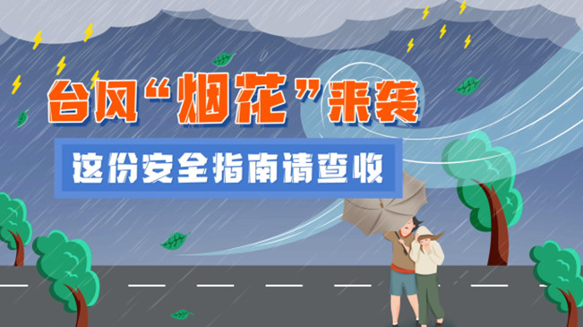 MG動畫：臺風(fēng)“煙花”來襲，這份安全指南請查收