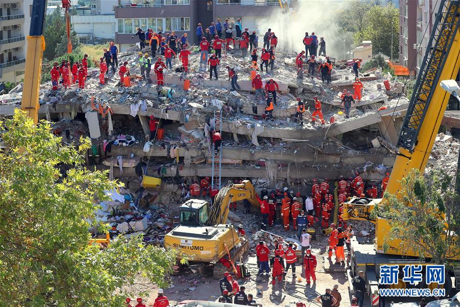 （國際）（10）愛琴海地震致土耳其、希臘至少27人死亡