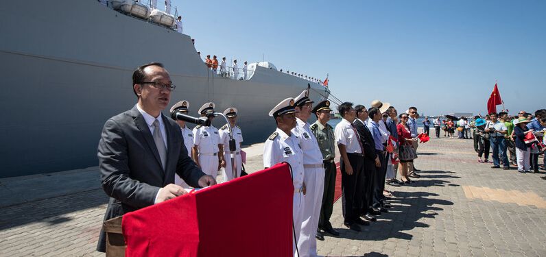 友誼、和平、交流、合作：中國海軍152艦艇編隊(duì)到訪埃及