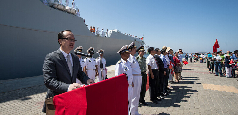 友誼、和平、交流、合作：中國海軍152艦艇編隊到訪埃及