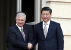 習(xí)近平會(huì)見法國(guó)國(guó)民議會(huì)議長(zhǎng)巴爾托洛內(nèi)